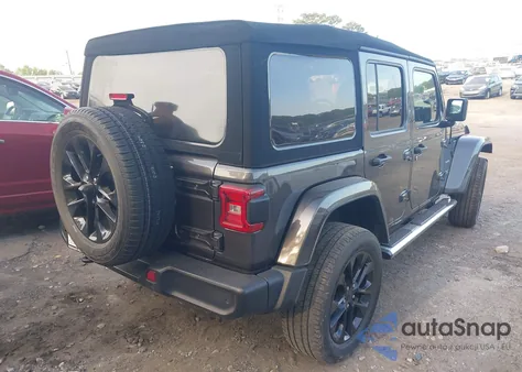 2021 Jeep Wrangler 4Xe Unlimited Sahara 4X4 из США, поврежденный, VIN 1C4JJXP69MW787280